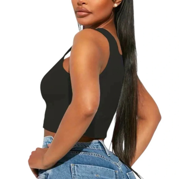 NWOT Barbie Crop Tank - Picture 3 of 3